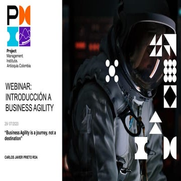 Introduccion a business agility  carlos prieto