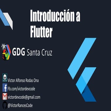 introducción a flutter
