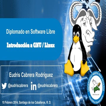 [ES] Introduccion a GNU / Linux