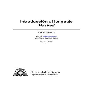 Introduccion a haskell