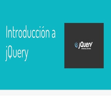 Introduccion a j query