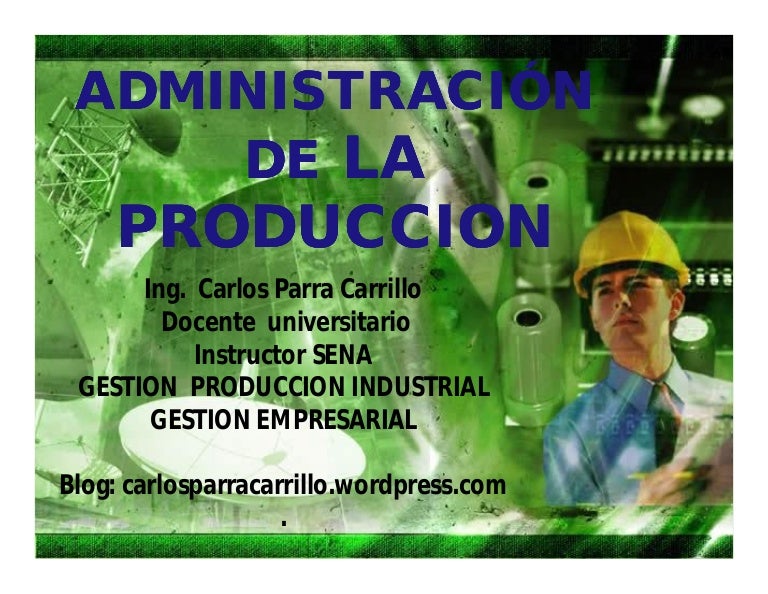 Introduccion a la administracion de la produccion ok