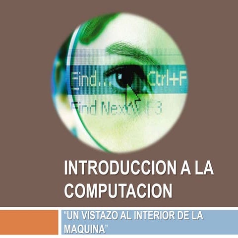 Introducción a la computación
