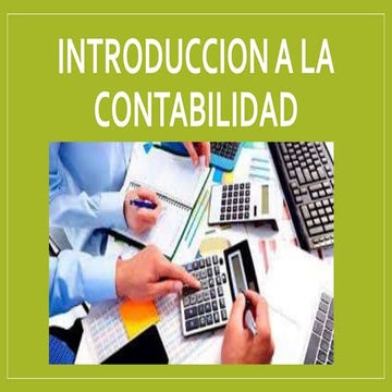 Introduccion a la contabilidad | PPTX