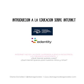 Introducción a la educación sobre i...
