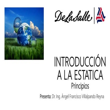 Introduccion a la estatica clase 1