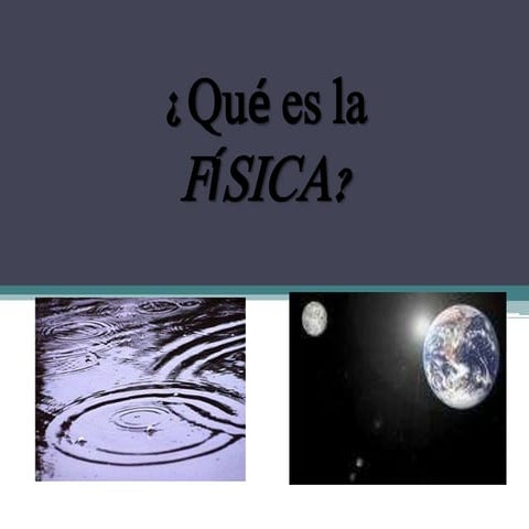 Introduccion a la fisica