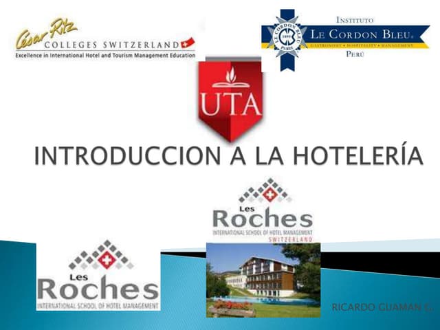 Introduccion a la hotelería 2011