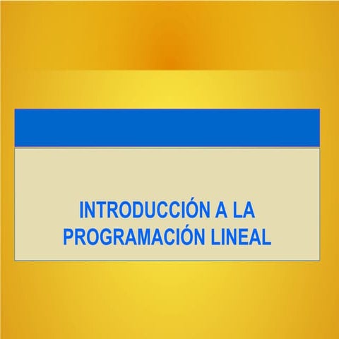 Programacion lineal.h | PDF