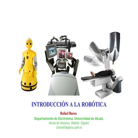 Introduccion a la robotica   rafael barea