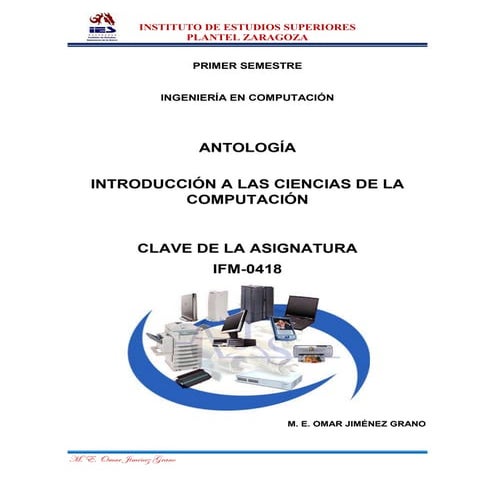Antologia Introduccion a las ciencias de la computacion | PDF