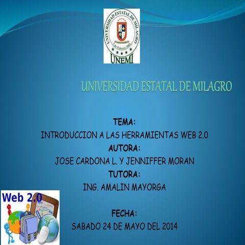 Introduccion a las herramientas web 2.0