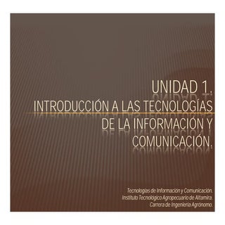 Introduccion a las tic´s