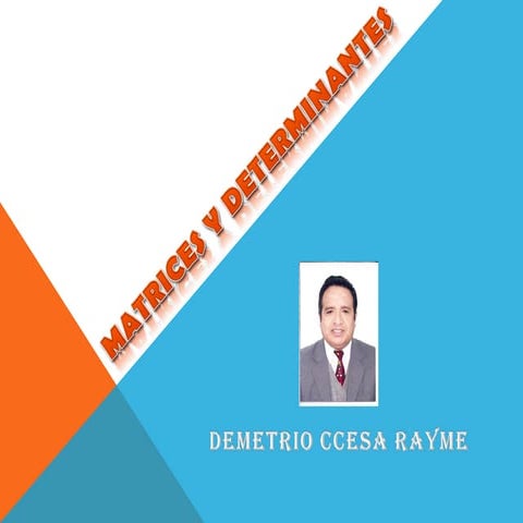 Introduccion al calculo matricial  ccesa007