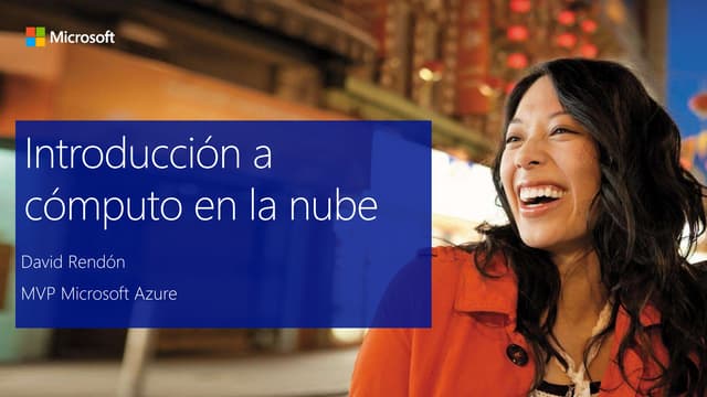 Introducción al cómputo en la nube