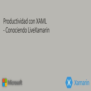 Introducción a Live XAML