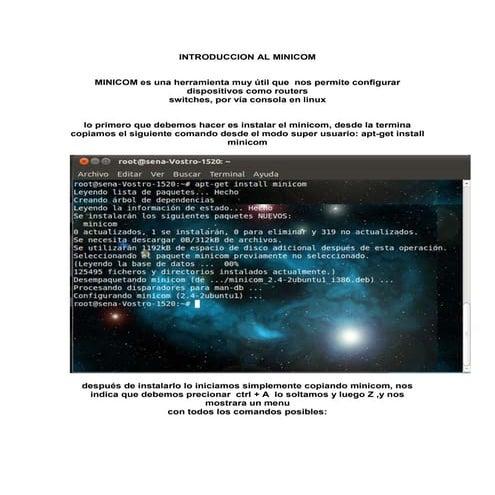 Configuracion De Hyperterminal En Linux | DOC