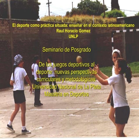 Valores del deporte en la escuela | PDF