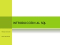 Introduccion al sql query