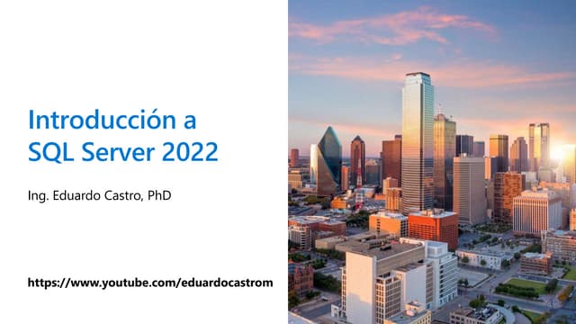 Introduccion a SQL Server 2022