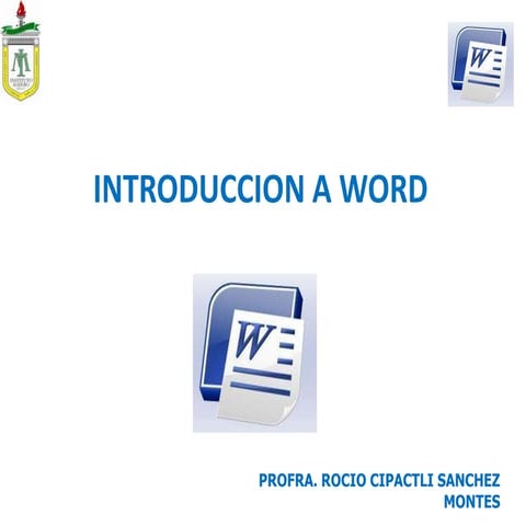 Introduccion a word