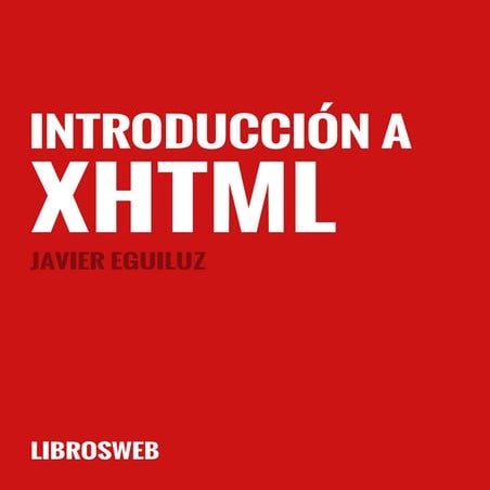 Introduccion a xhtml