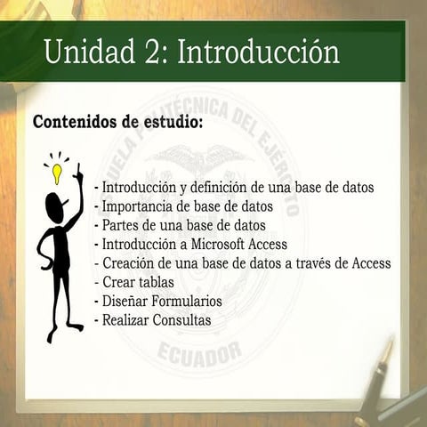 Introduccion base datos