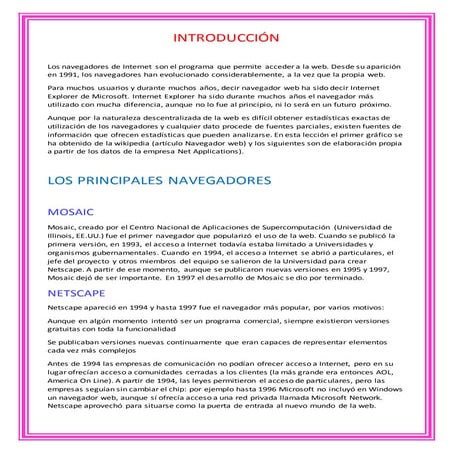 NAVEGADORES MAS USADOS