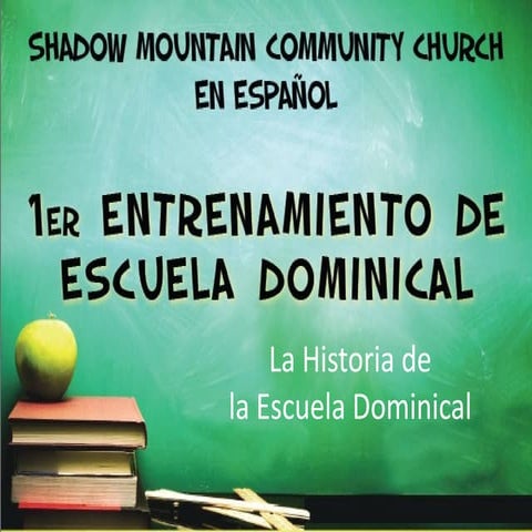 La Importancia de la Escuela Dominical