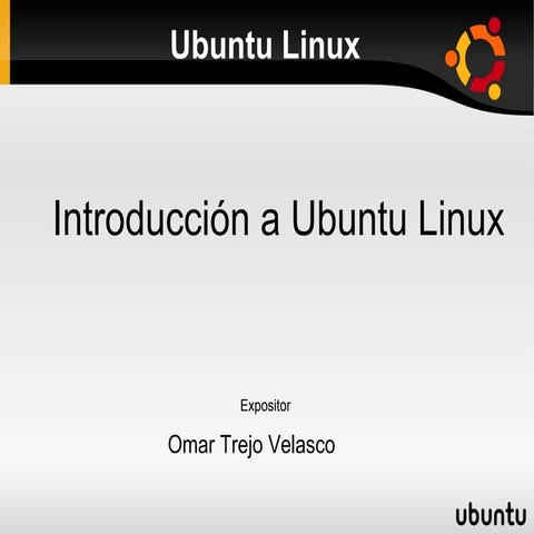 Introduccion a Ubuntu Linux | ODP