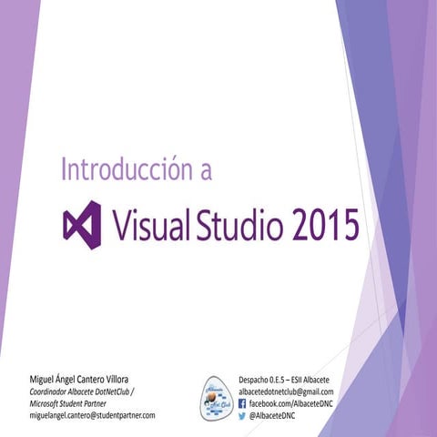 Introduccion a Visual Studio