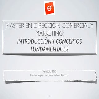 Introducción y Fundamentos de Marke...