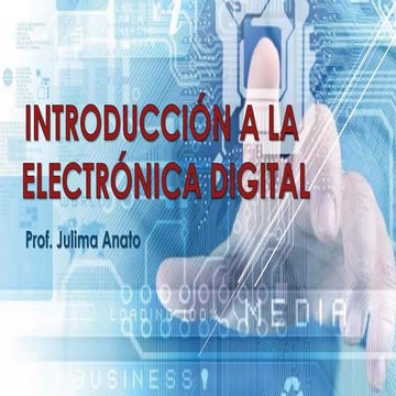 Introduccíón a la Electrónica Digital