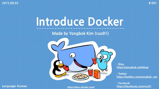 Introduce Docker