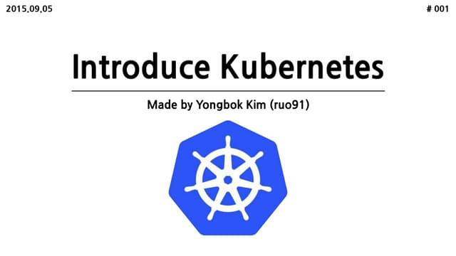 Introduce Google Kubernetes