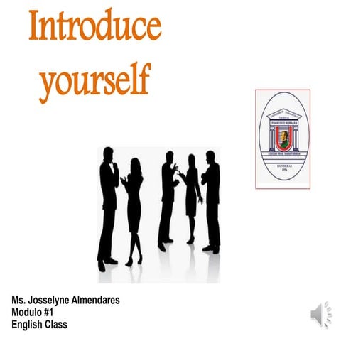 Introduce yourself basic english | PPTX