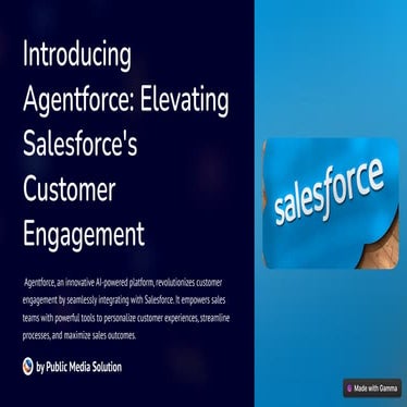 Agentforce: The AI Solution Enhancing Salesforce Customer Engagement