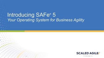 Introducing SAFe® 5