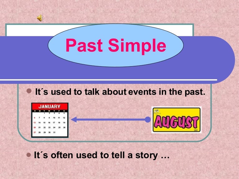 Past tense powerpoint image