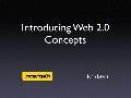 Introducing Web 2.0 concepts