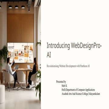 Pantheon AI tool for website development | PPTX