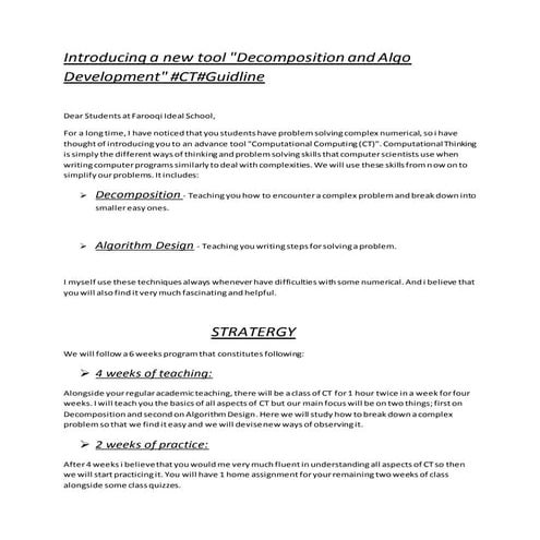 Introducing a new tool