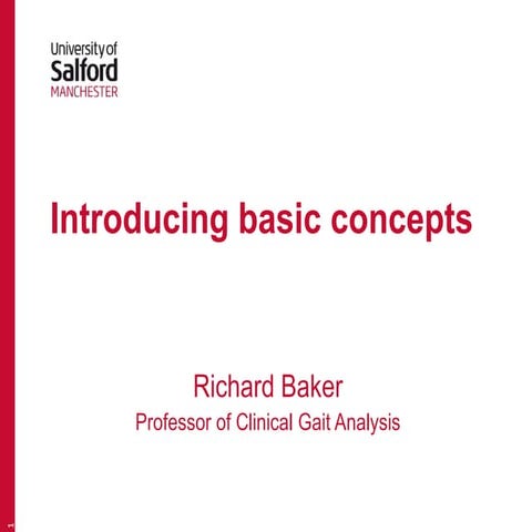 Introducing basic concepts