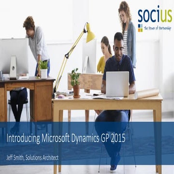 Introducing Microsoft Dynamics GP 2015