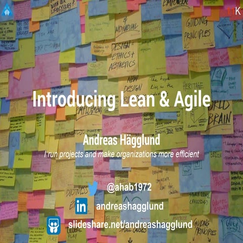 Introducing lean and agile to heriot watt