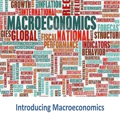 Introducing macroeconomics