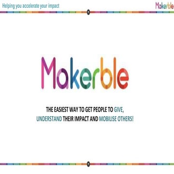 Introducing Makerble for nonprofits