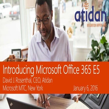 Introducing Microsoft Office 365  E5    