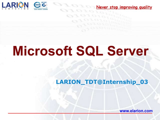 Introducing ms sql_server_updated