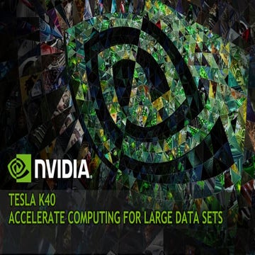 NVIDIA Tesla K40 GPU | PDF